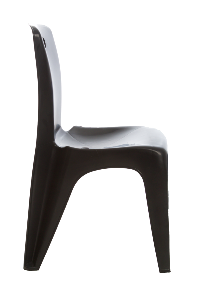 Rocky Chair Black sideview